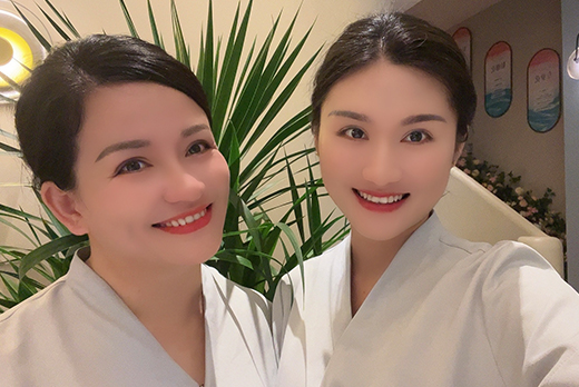 红瑞集团“匠心传承”榜样力量红妆双美海五分院美容师伍秋吉 文婷丽