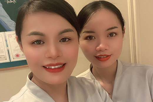 红瑞集团“匠心传承”榜样力量红妆双美海府分院美容师吴香为 张美子